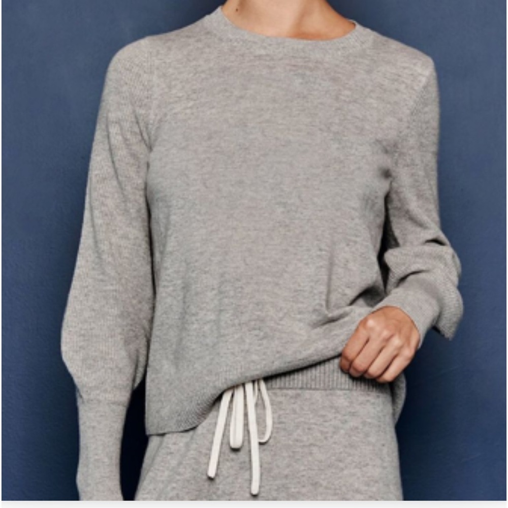 Summersalt The Coziest Cashmere Blend Bishop Sweater